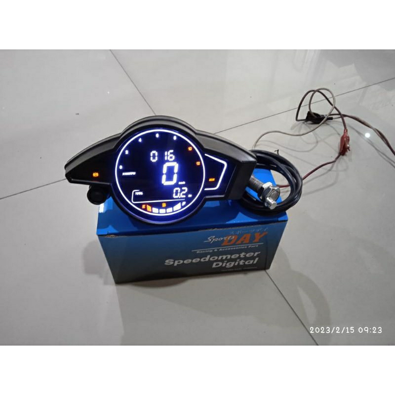 Spedometer digital sport day vixion New NVL