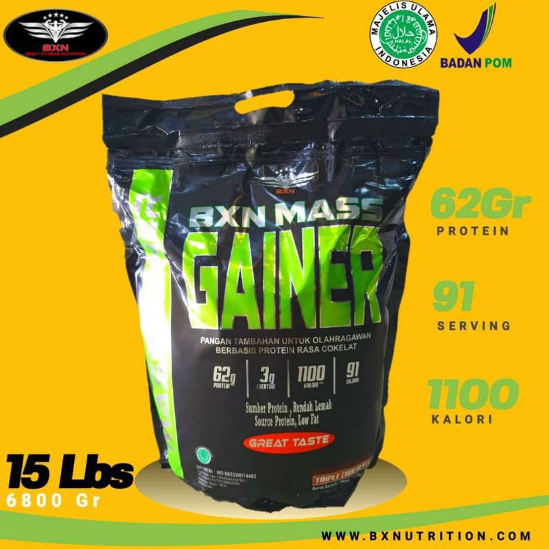 Bxn Mass Gainer 15lb BPOM & HALAL