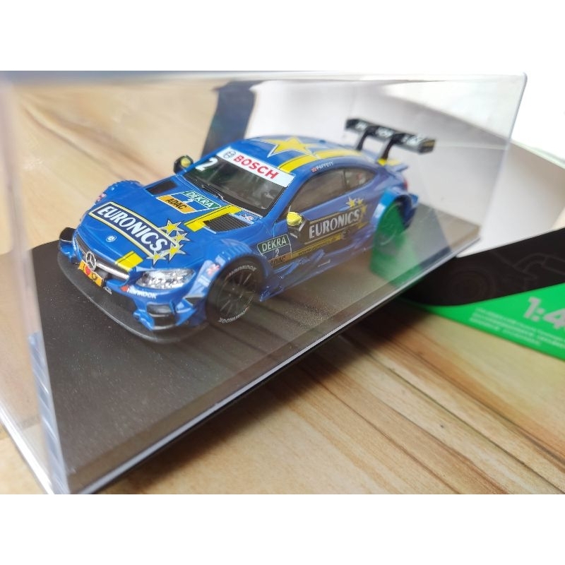 DTM Model Cars Diecast Mercedes Benz AMG C 63 dekra biru miniatur toys