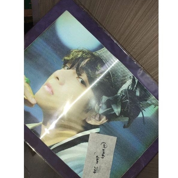 lenticular dalmajung taehyung bts