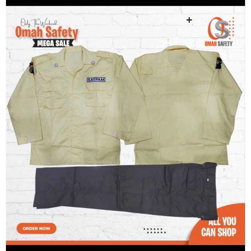 Baju Satpam PDL Setelan
