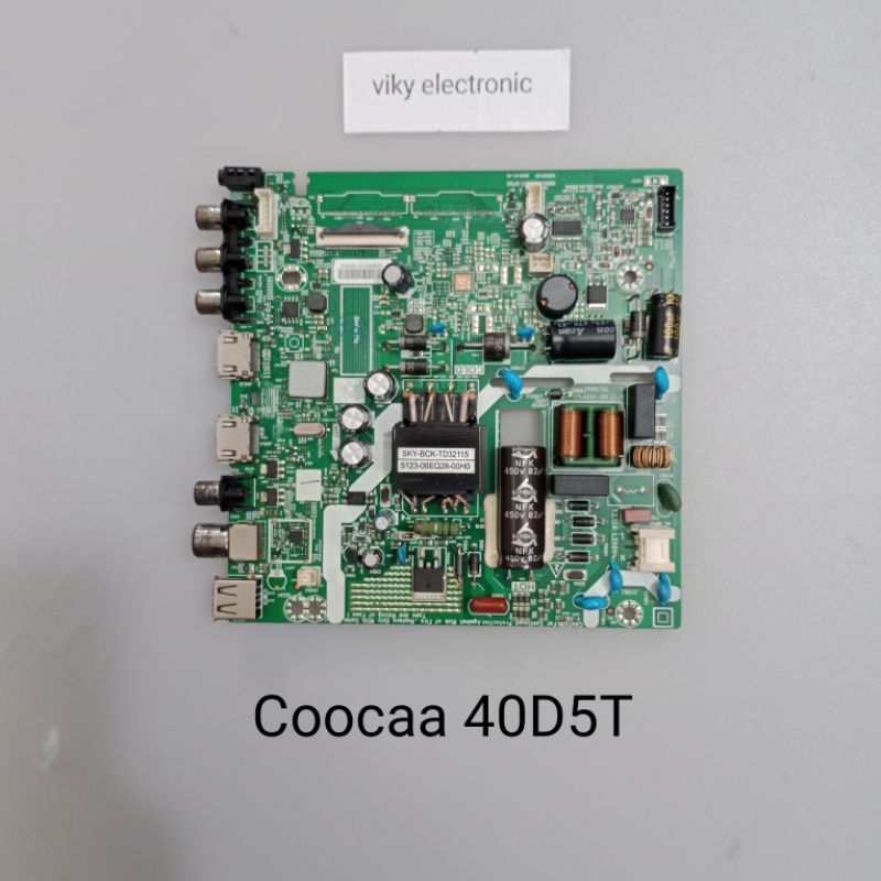 COOCAA 40D5T mb mainboard modul mobo mesin tv led COOCAA 40D5T