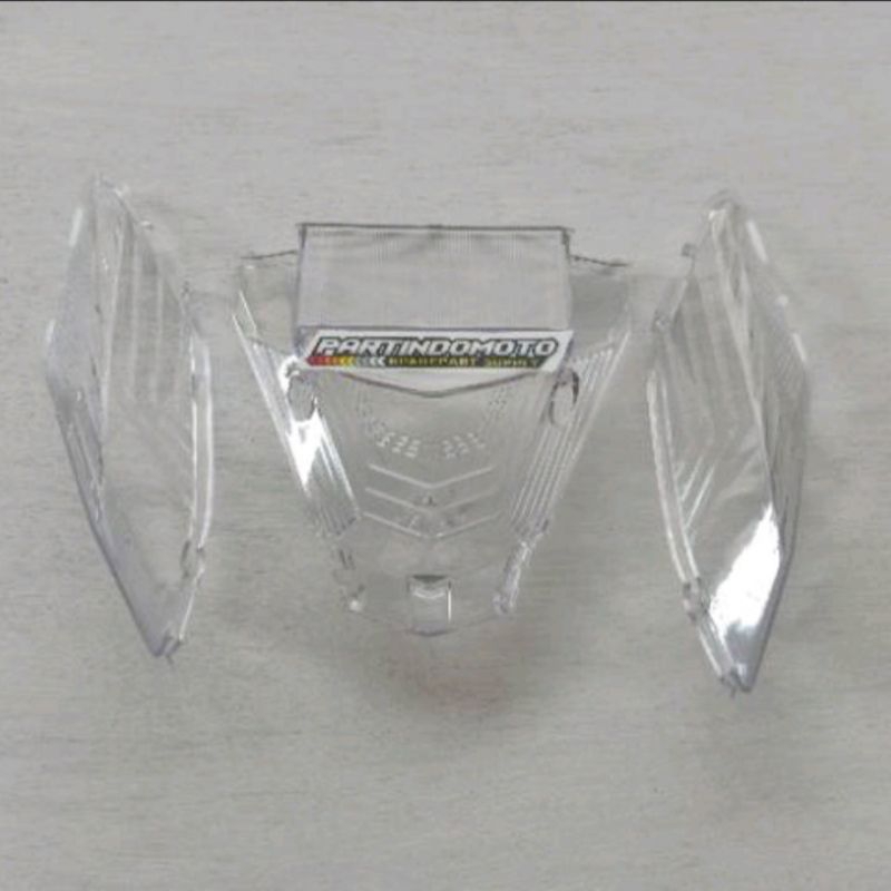 kaca mika stop mika lampu belakang beat eco beat street putih 2016-2019