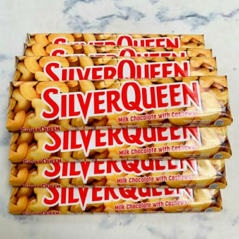 extra coklat Silverqueen untuk bouquet