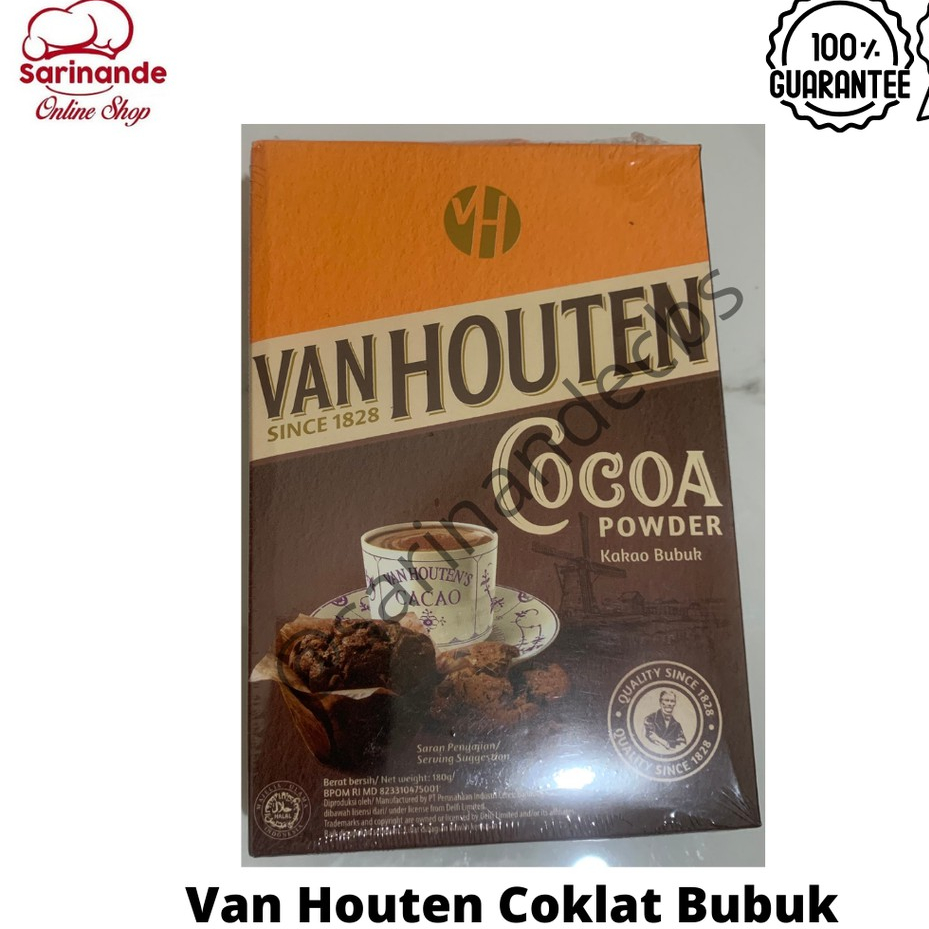 

Coklat bubuk Cocoa Van Houten Vanhouten 165gr