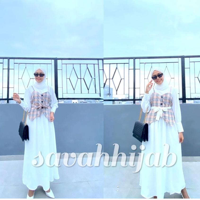 MAXI DRESS SALWA/GAMIS WANITA/PAKAIAN MUSLIM WANITA