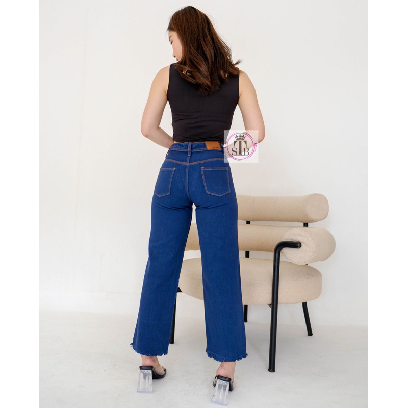 Celana jeans wanita//Celana panjang//Celana boyfriend wanita//kulot jeans wanita