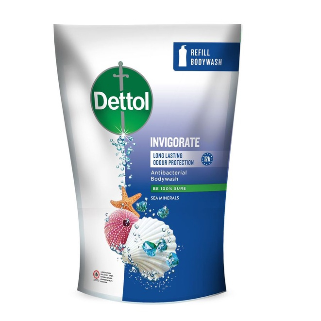 DETTOL BODYWASH INVIGORATE SEA MINERALS 410 GR