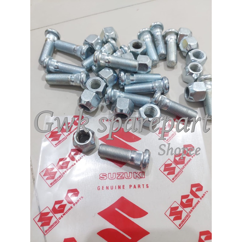Hub bolt nut baut roda Suzuki New Carry Pick Up Ori