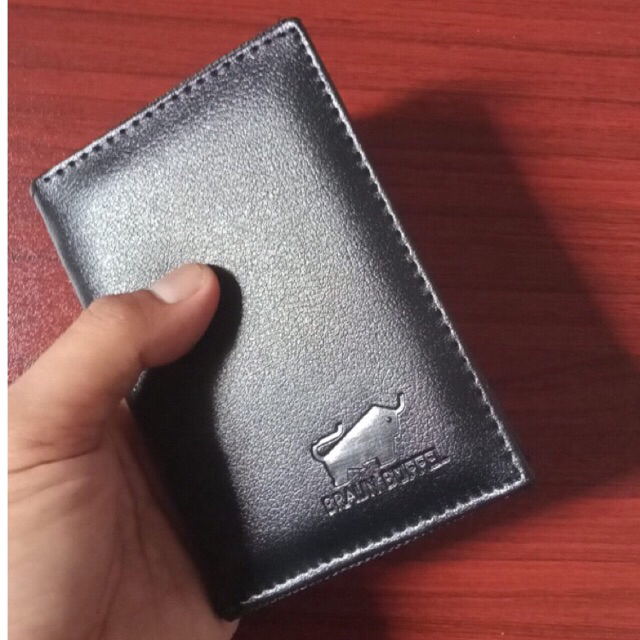 dompet keren bahan kulit PU lokal jenis sp4 di variasikan dengan nylon #dompet #dompetpria #dometcowok