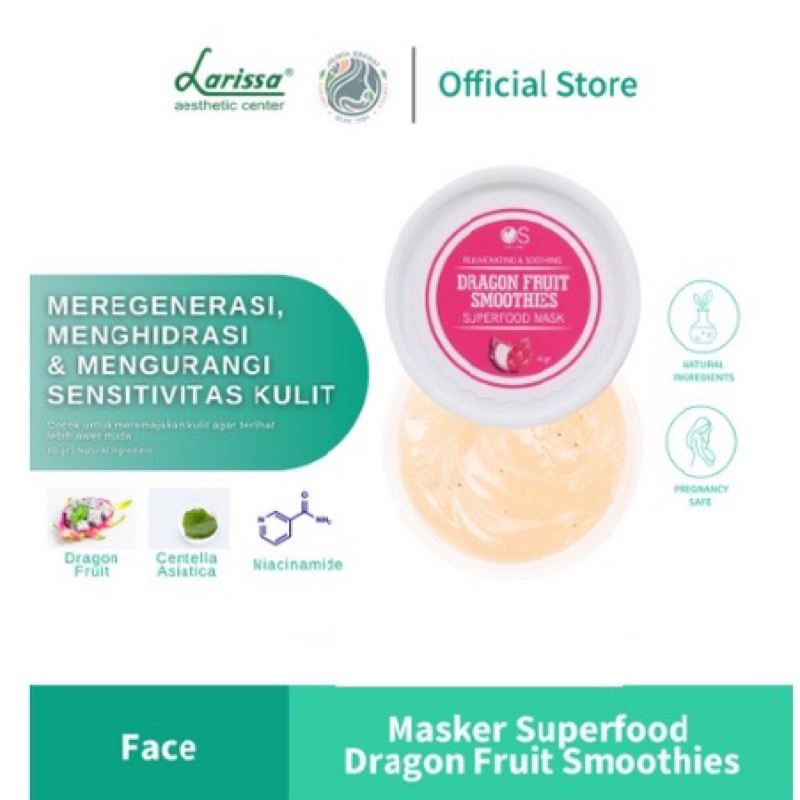 Superfood Mask Dragon Fruit