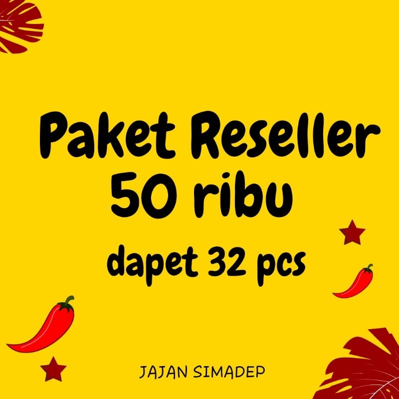 

PAKET USAHA (RESELLER) 50 RIBU