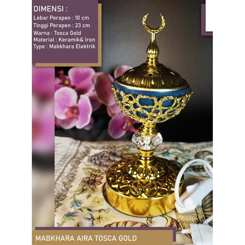 Mabkhara elektrik arab / Prapen / tempat dupa arab / tempat dupa listrik / saudi bakhoor