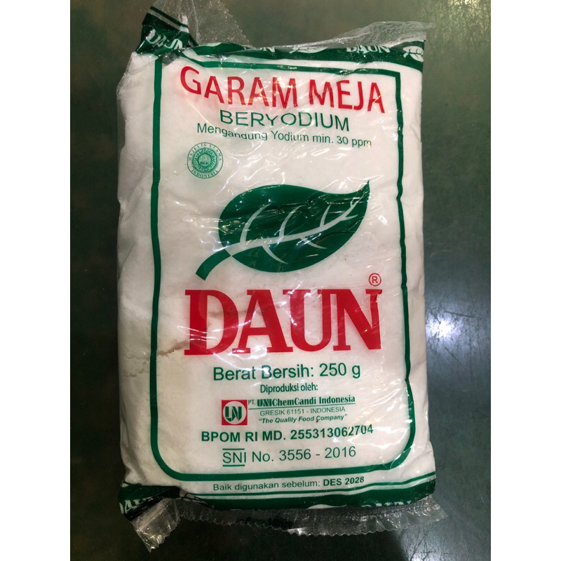 Jual GARAM DAUN 250 Gram Shopee Indonesia