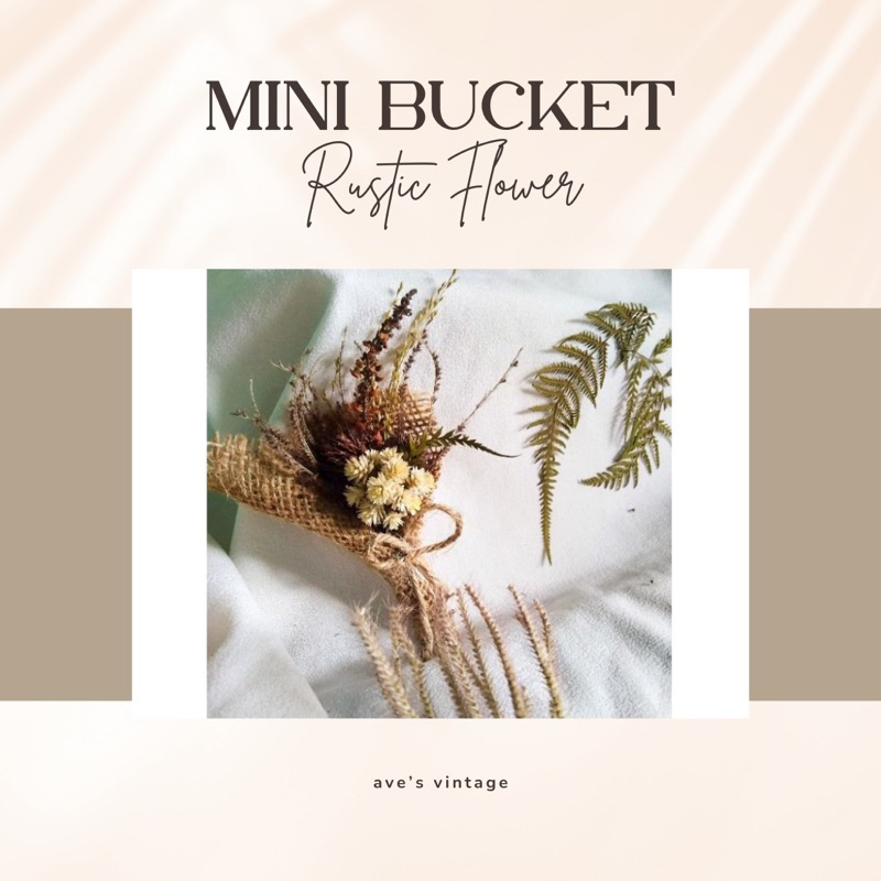 Mini Flower Bucket