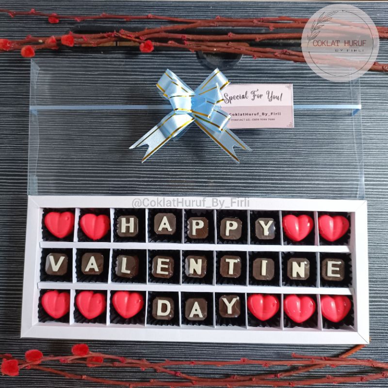 

READY STOK!! LANGSUNG KIRIM!! COKLAT HURUF KADO ULANG TAHUN / HADIAH ULANG TAHUN / HADIAH VALENTINE