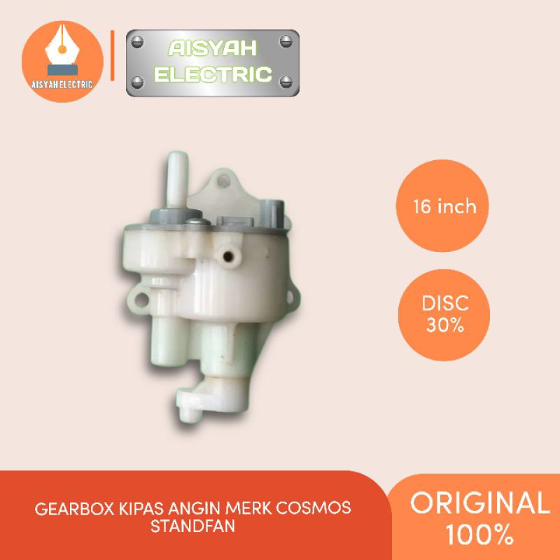 GEARBOX KIPAS ANGIN MERK COSMOS STANDFAN 16 INCH ORIGINAL