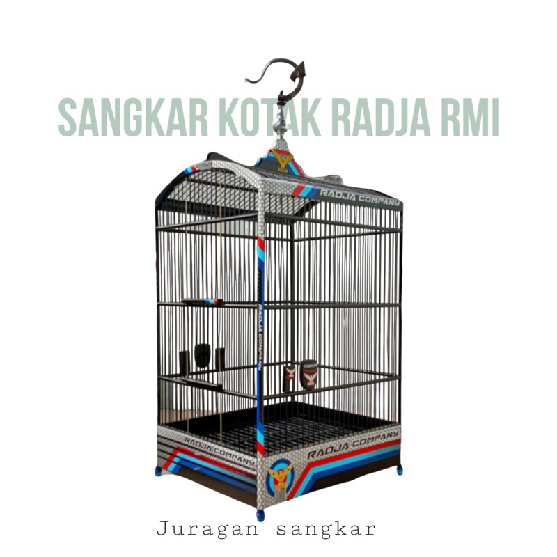 SANGKAR KANDANG KOTAK RADJA DECAL RMI
