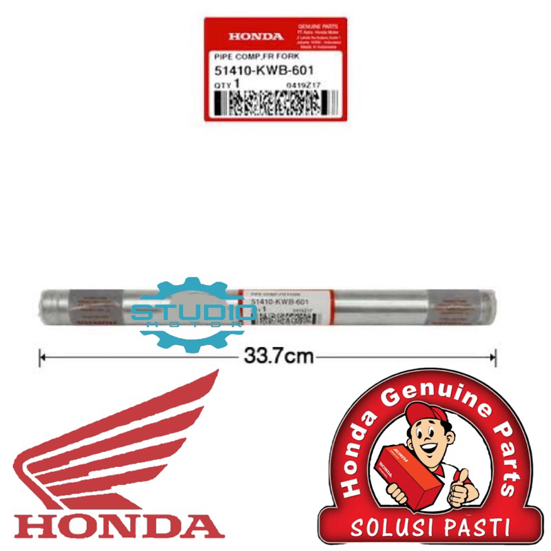 51410KWB921 Batang / Pipa As Shock Depan Blade Lama Revo 110 2009 - 2010 Original Honda AHM