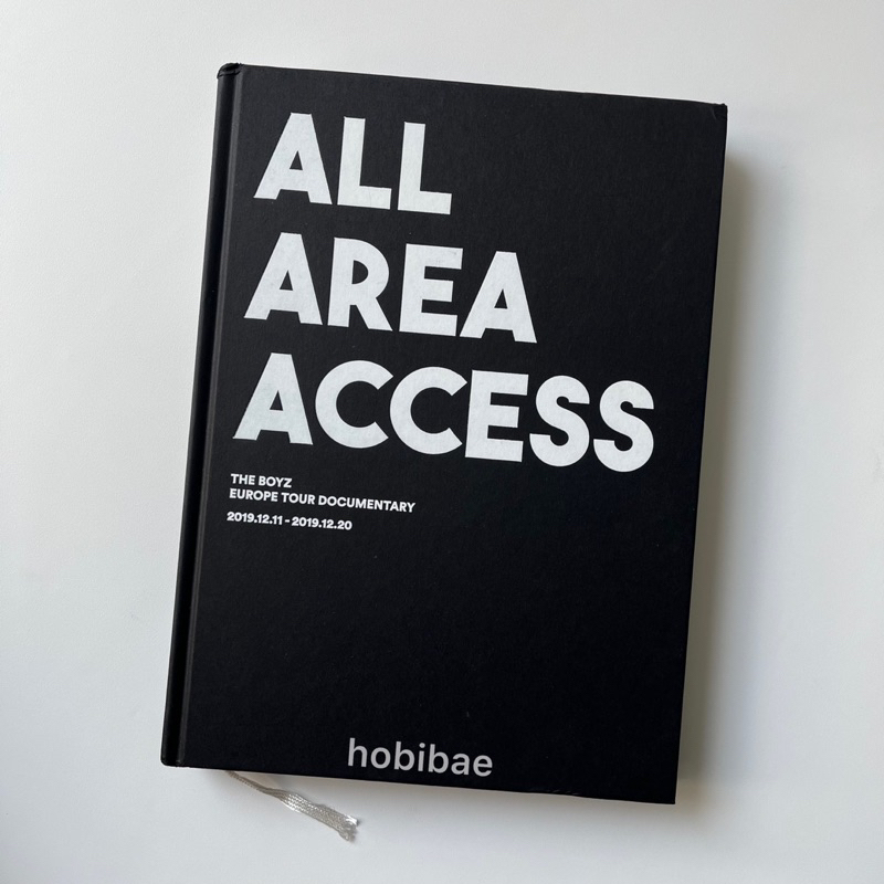 [BOOKED] The Boyz TBZ all area access pb aaa photobook