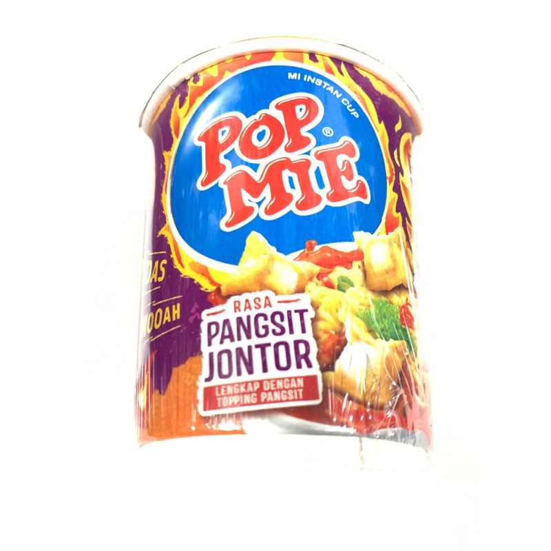 

Pop Mie Kuah Rasa Pangsit Jontor