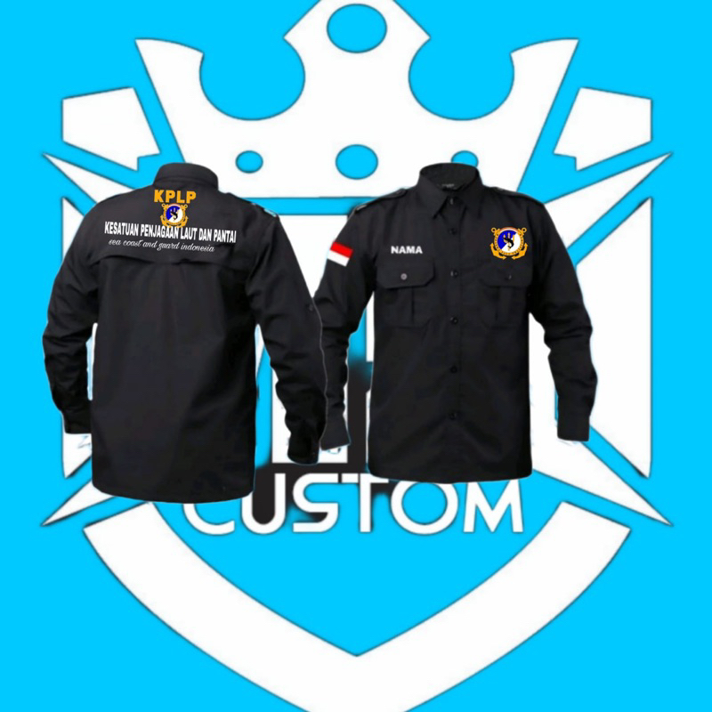 BAJU KEMEJA PDL KPLP/BAJU PDL INDONESIA COAST GUARD TERBARU