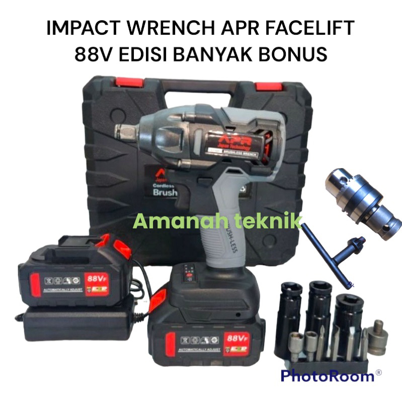 Mesin Pembuka baut roda Impact wrench APR JAPAN TECHNOLOGY