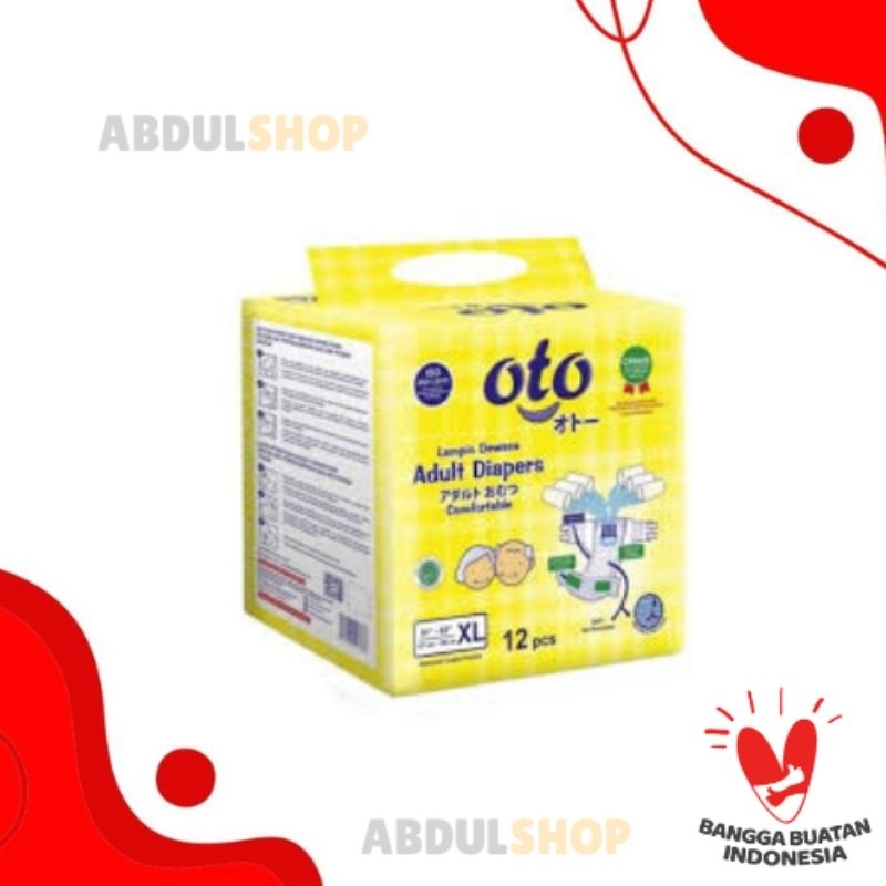 OTO ADULT DIAPERS / POPOK DEWASA PEREKAT [Ukuran M L XL]