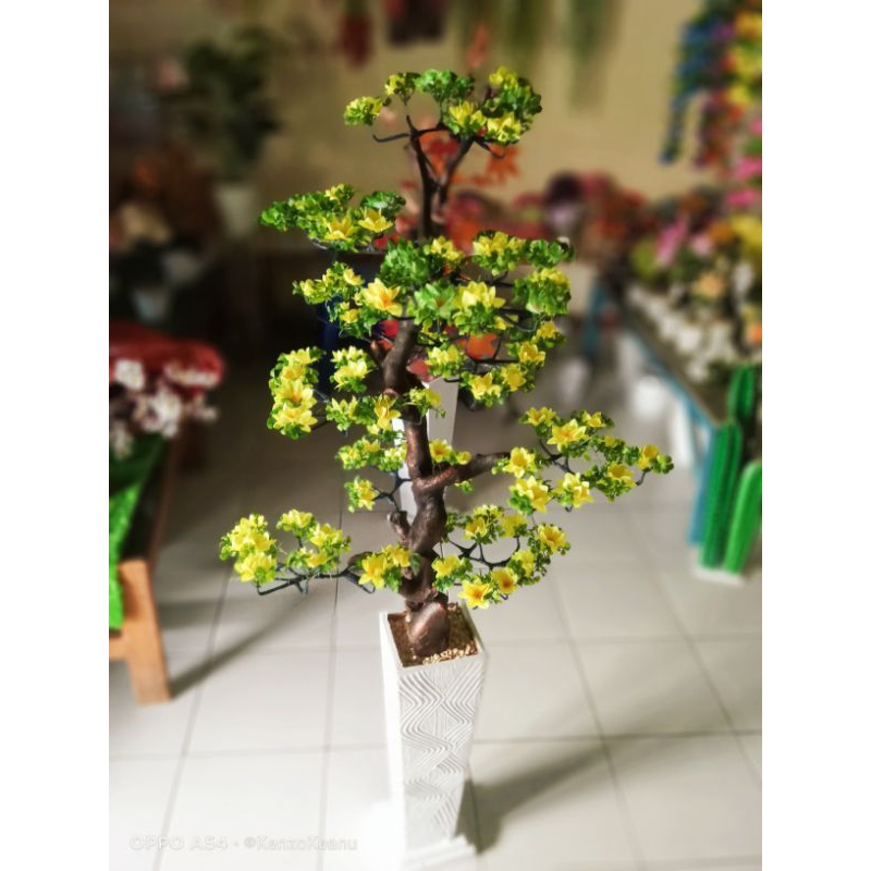 COD/BUNGA SUDUT ARTIFICIAL/GROSIR BUNGA PLASTIK/SEMANGGI PLASTIK