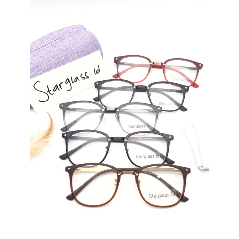 KACAMATA 6011 PAKET FRAME + LENSA ANTIRADIASI