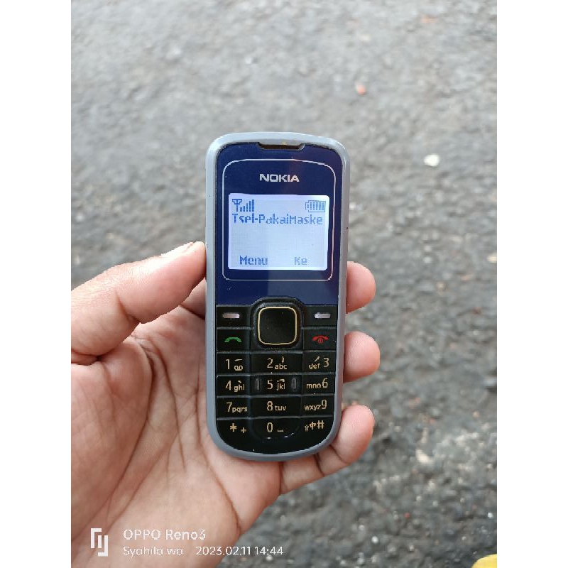 Nokia 1202 Original Second Normal siap pakai...