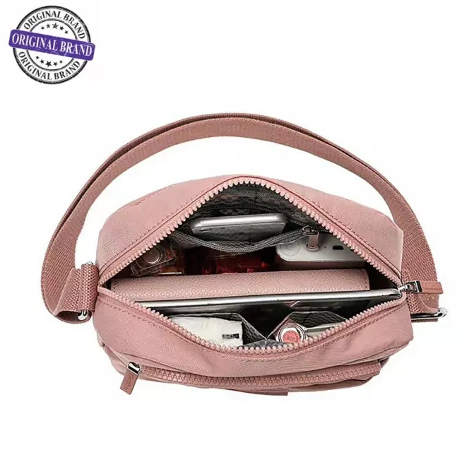 PROMO GUDIKA Bag 5175 - Tas Fashion Branded Ori Selempang bahu Cewek Kekinian Wanita Import Korea Original Terbaru Bahan Nilon Anti Air Waterproof