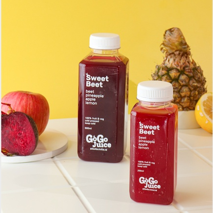 

Sweet Beet 250ml | Cold Pressed Beet Juice Jus untuk GERD 100% Murni Slow Pressed Maag