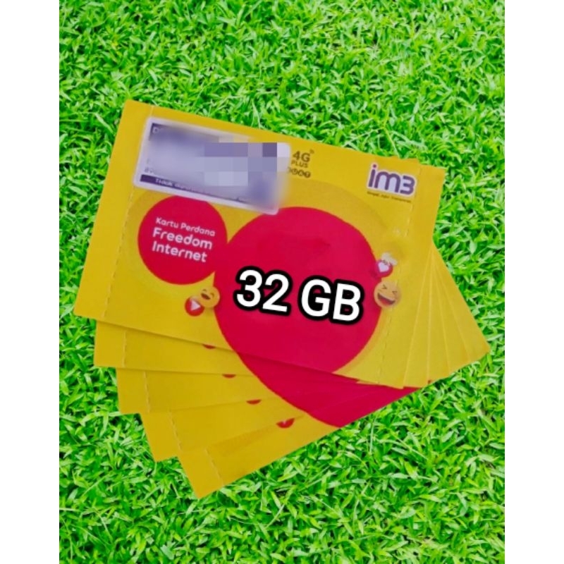 Perdana Indosat 32 GB Ori