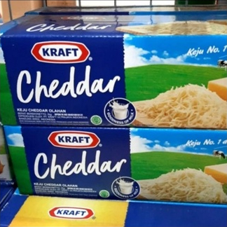 

keju kraft cheddar repack 500gr