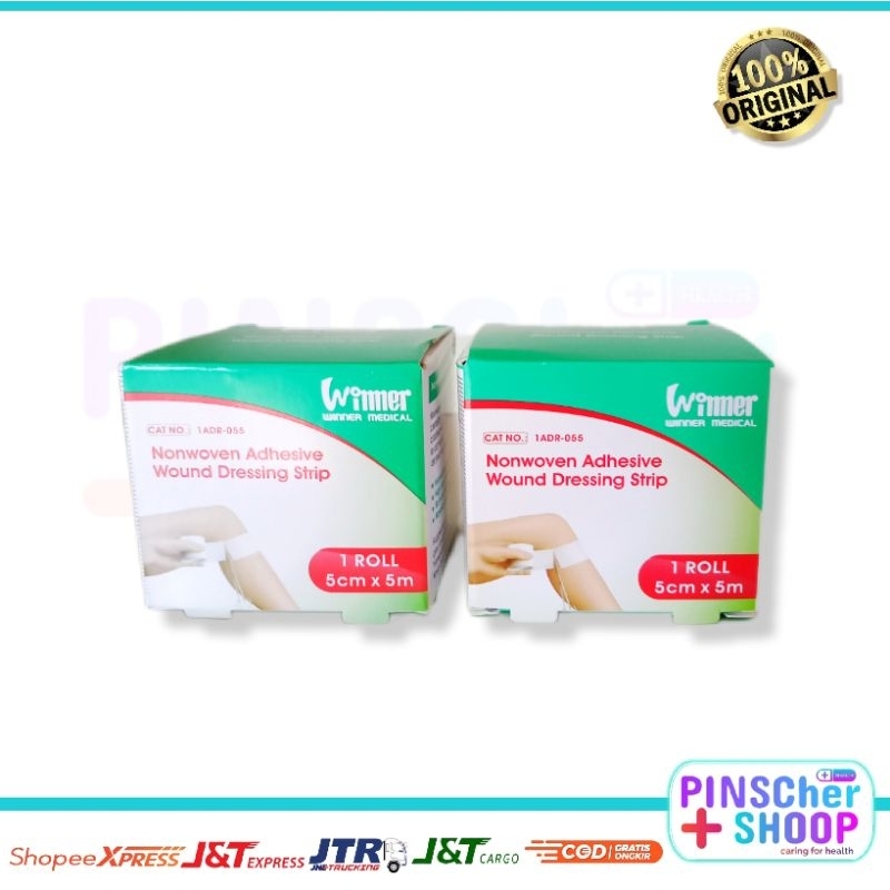 Winner Wound Adhesive 5cm X 5m Plester Penutup Luka
