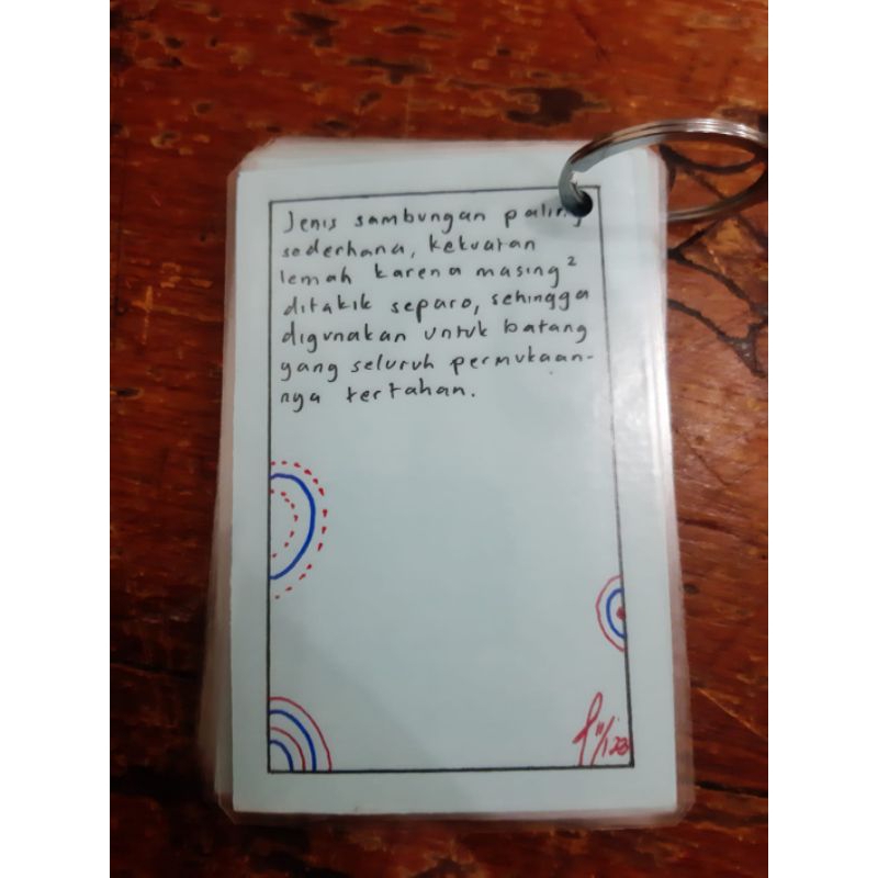 

Flashcard Sambungan & Hubungan Kayu