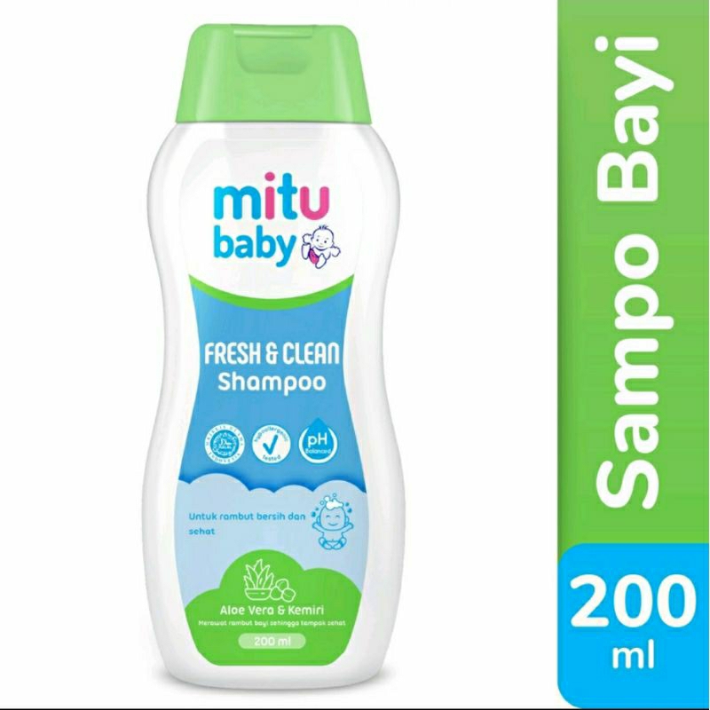 MITU Baby Shampoo Fresh &amp; Clean 200ml