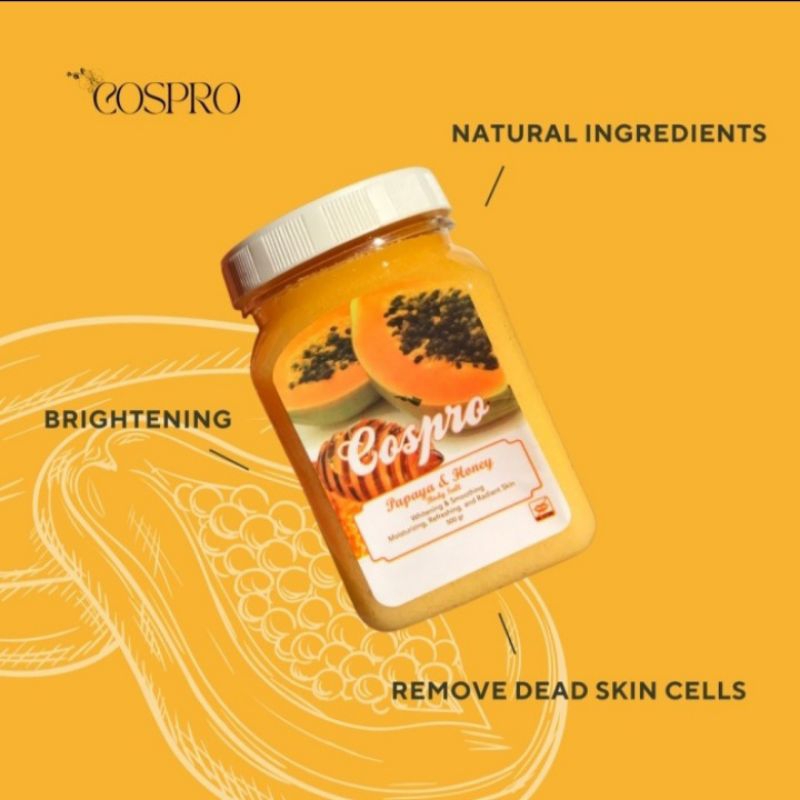 COSPRO LULUR BANCI THAILAND SCRUB(SALT) 500GR