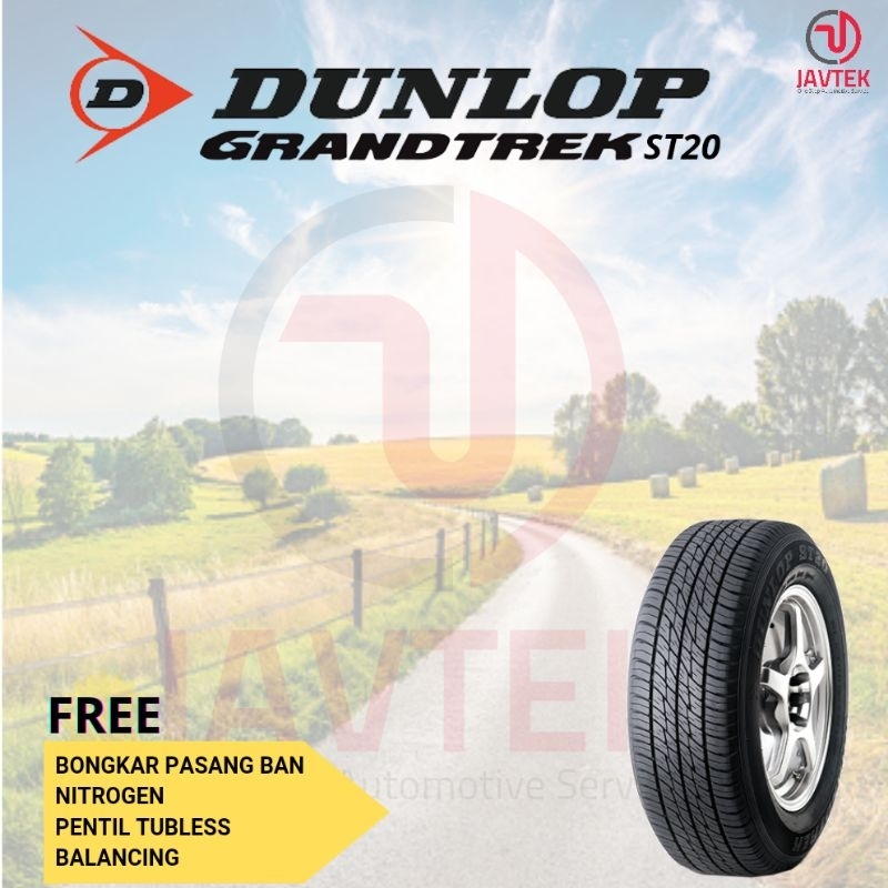 Ban mobil Dunlop Grandtrek St20 235/60 R16 Ban mobil Rush Terios 235 60 R16 Ban mobil ring 16 Ban mobil R16 Ban Dunlop R16 Ban Dunlop ring 16