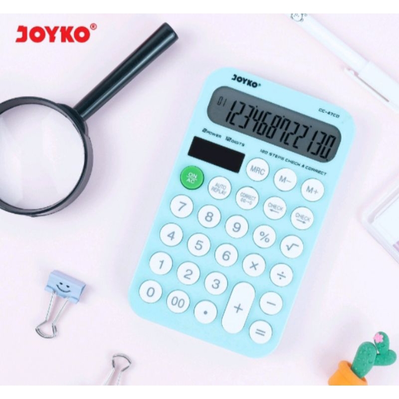 

Kalkulator Joyko CC-47CO 12 Digits Check Correct