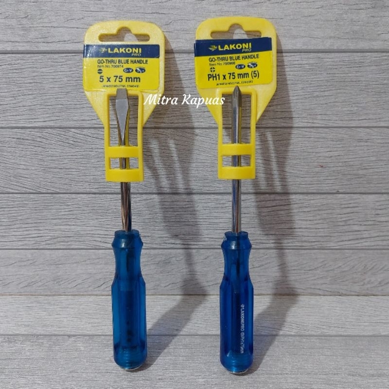 OBENG PLUS & MINUS LAKONI PRO 5" & 6"