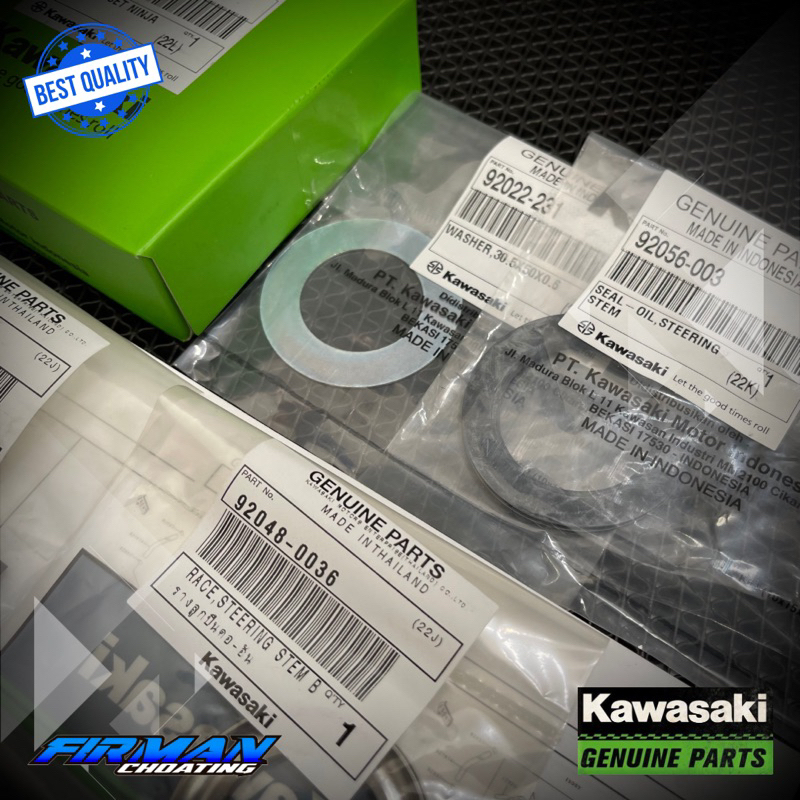 KOMSTER SET STEERING SET NINJA R SS RR ORIGINAL KAWASAKI  P1004-0004