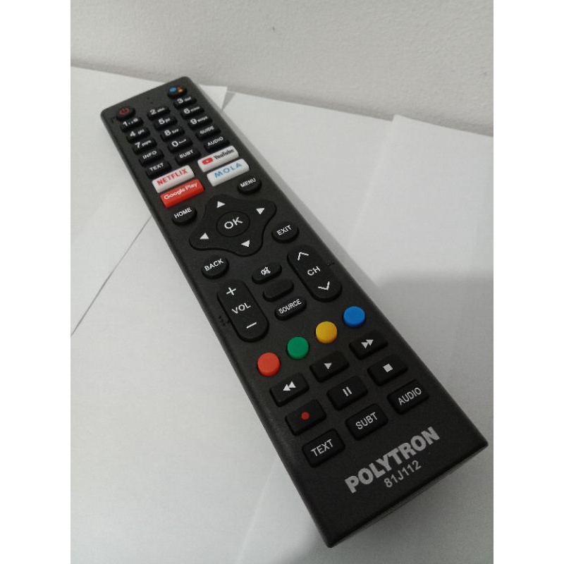 REMOT TV POLYTRON LCD/LED ANDROID SMART TV 81J112