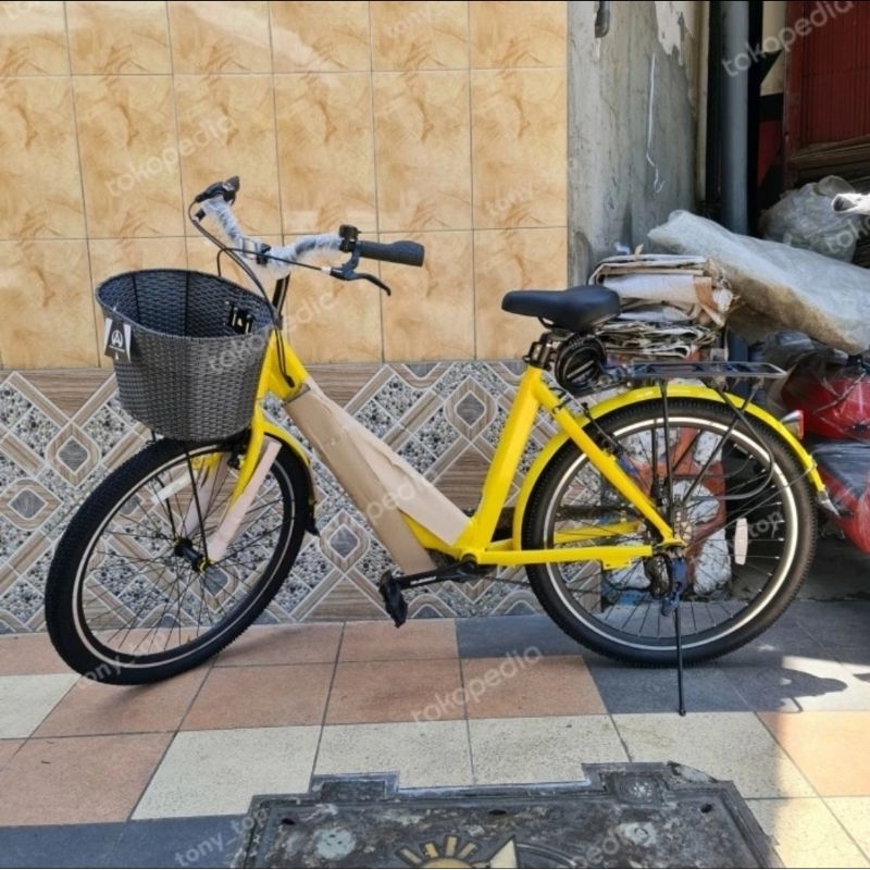 Sepeda Mini CTB 26 pasific exotic Ofo Alloy Alumunium 7 Speed Operan