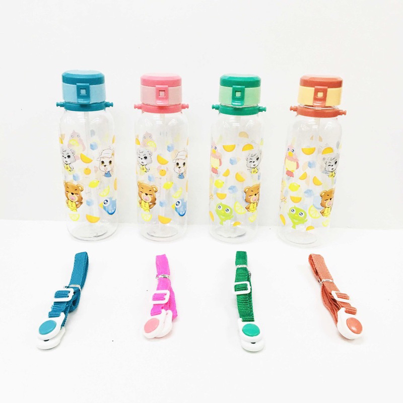Botol minum plastik anak lucu