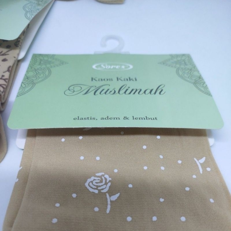 Sorex kaos kaki muslimah W 5808 jempol semata kaki