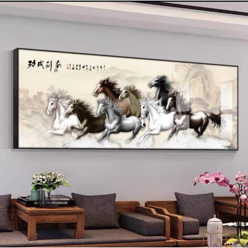 Custom Lukisan Porcelain diamond / painting Porcelain