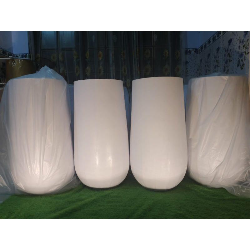 pot dekorasi pelaminan bahan spon karet ukuran tinggi 80cm//pelaminan//backdrop