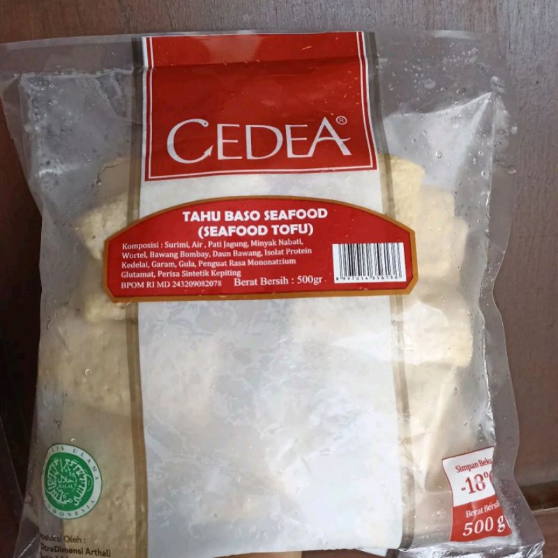 

cedea seafood tofu